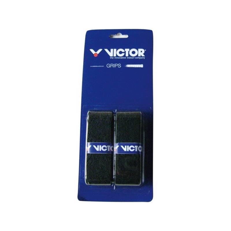 Badminton grip Victor Froté Black (2ks), badminton, grip, victor, froté, black, 2ks