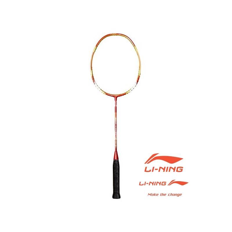 Badminton raketa LI-NING N 90 II červená/zlatá, badminton, raketa, li-ning, červená, zlatá