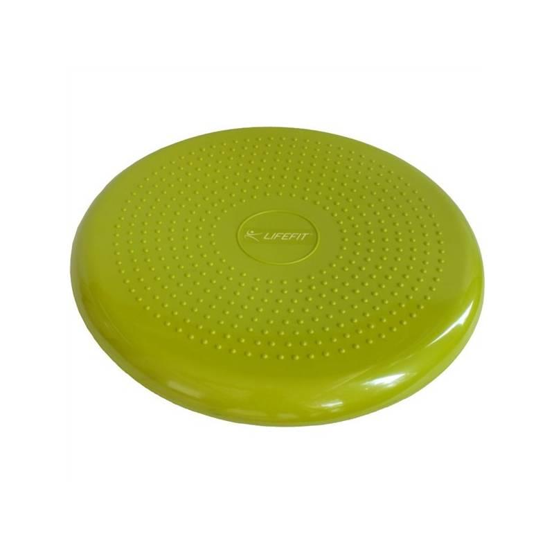 Balanční masážní polštářek Lifefit BALANCE CUSHION 33cm, zelená, balanční, masážní, polštářek, lifefit, balance, cushion, 33cm, zelená