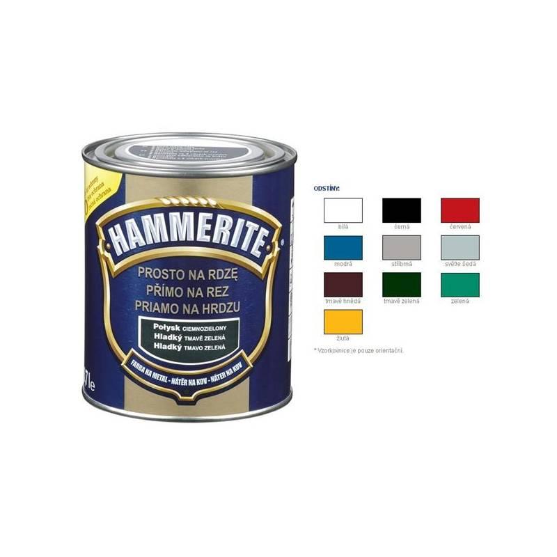 Barva Hammerite přímo na rez, hladký modrý, 0,7, barva, hammerite, přímo, rez, hladký, modrý