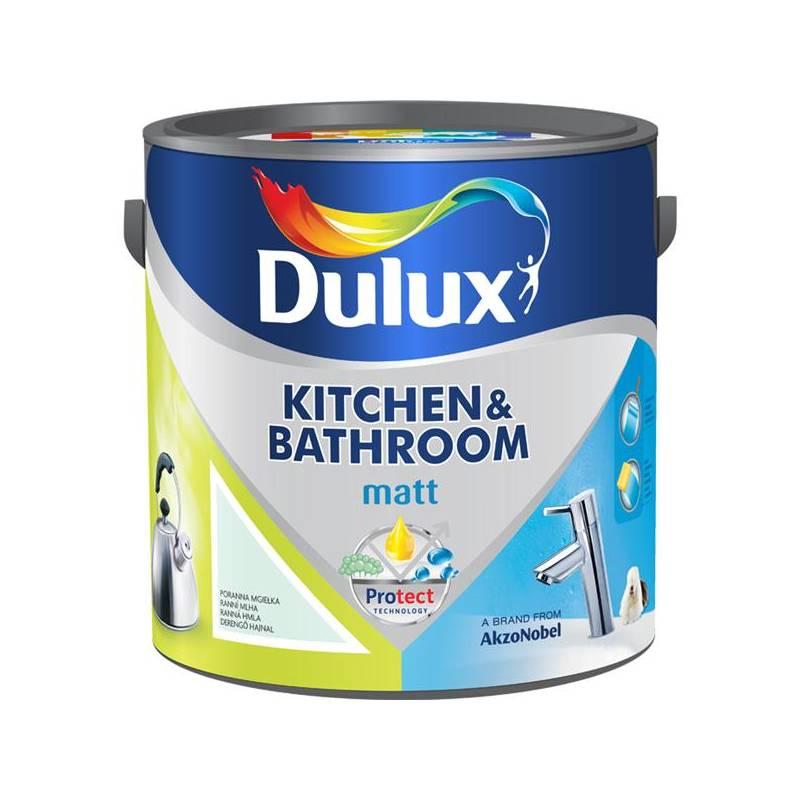 Barva interiérová Dulux K&B MATT - sněhově bílá 2,5L, barva, interiérová, dulux, matt, sněhově, bílá