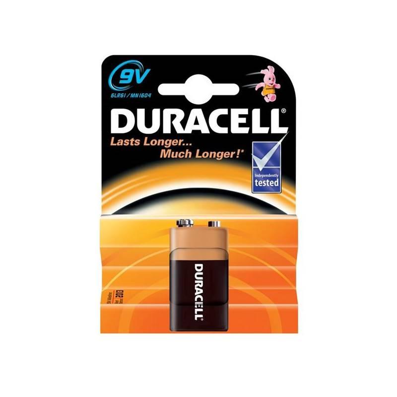 Baterie Duracell BASIC 9V 1604 K1, baterie, duracell, basic, 1604