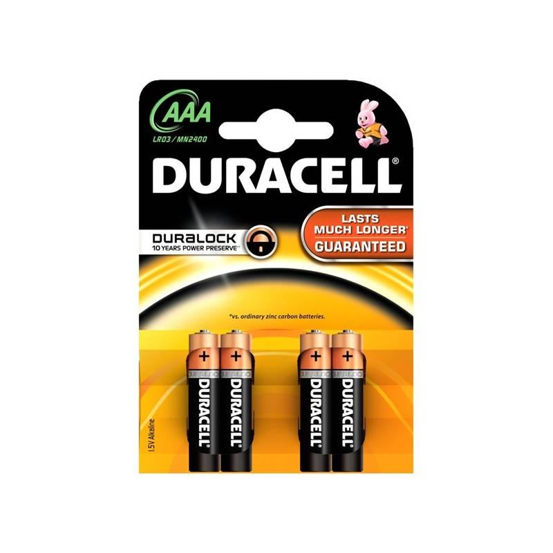 Baterie Duracell Basic AAA 2400 K4 Duralock, baterie, duracell, basic, aaa, 2400, duralock