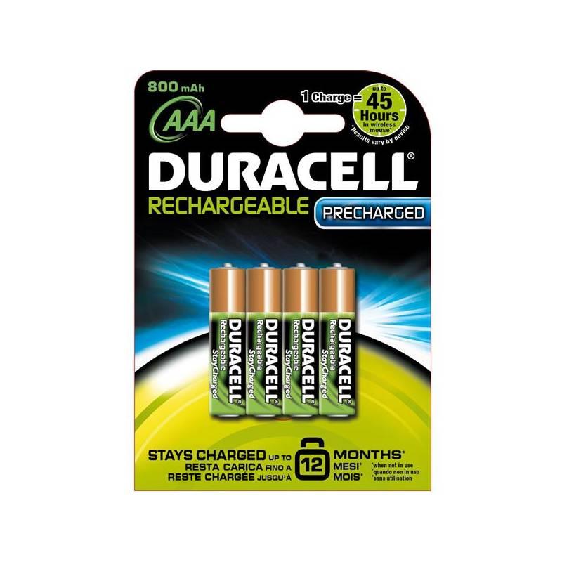 Baterie Duracell StayCharged AAA 800 mAh K4, baterie, duracell, staycharged, aaa, 800, mah