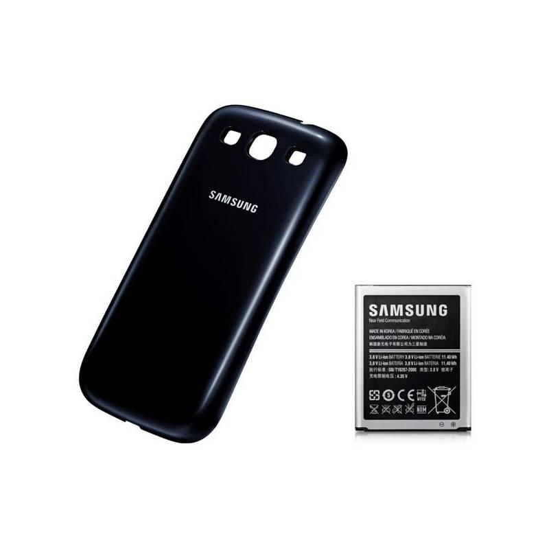 Baterie Samsung EB-K1G6USUGSTD s krytem - Galaxy S III (i9300) (EB-K1G6USUGSTD) černá, baterie, samsung, eb-k1g6usugstd, krytem, galaxy, iii, i9300