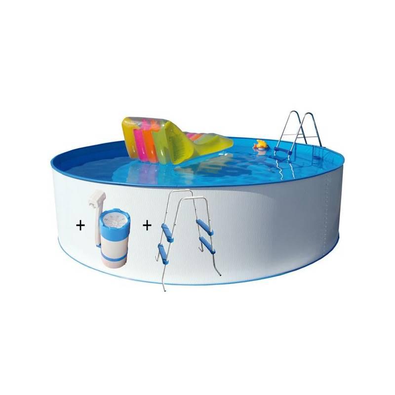 Bazén Steinbach New Splasher 3,5 x 0,9m s kovovou konstrukcí, filtrace 1,7m3/h, bazén, steinbach, new, splasher, kovovou, konstrukcí, filtrace