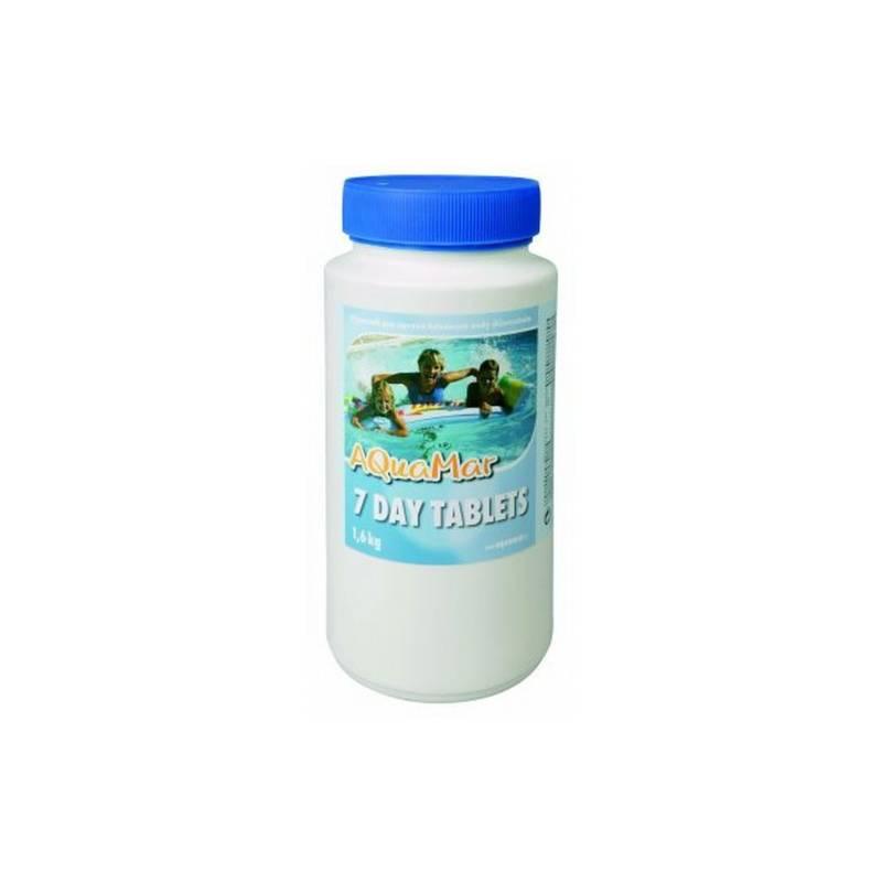 Bazénové chemie Marimex AQuaMar 7 Day Tablets 1,6 kg, bazénové, chemie, marimex, aquamar, day, tablets