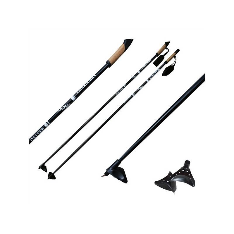 Běžecké hole Calter X-SNOW 160cm černá, běžecké, hole, calter, x-snow, 160cm, černá