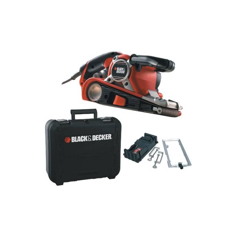 Bruska pásová Black-Decker KA89EK černá/červená, bruska, pásová, black-decker, ka89ek, černá, červená