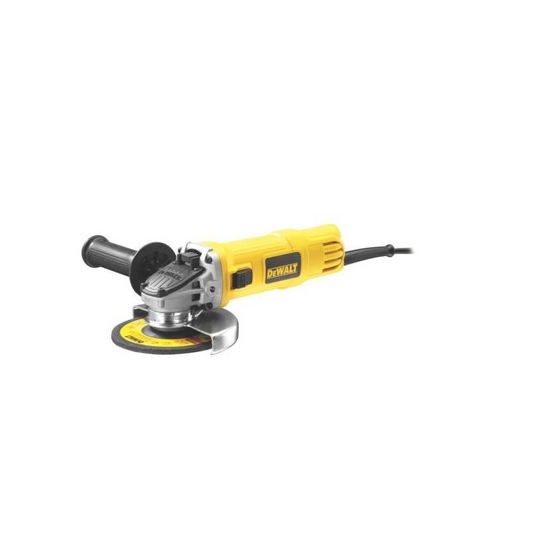 Bruska úhlová Dewalt DWE4151, malá, 125 mm s posuvným spínačem - 900 W, bruska, úhlová, dewalt, dwe4151, malá, 125, posuvným, spínačem
