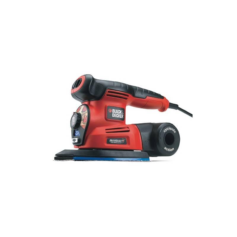 Bruska vibrační Black-Decker KA280 červená, bruska, vibrační, black-decker, ka280, červená