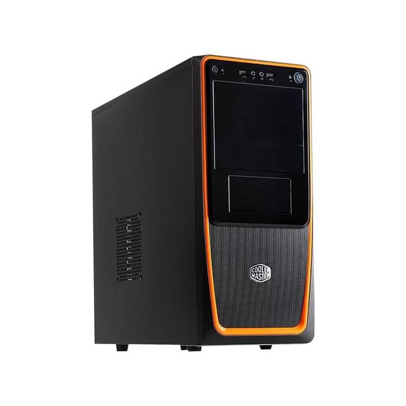 Case Cooler Master Elite 311 (RC-311B-OKN1) černý/oranžový (rozbalené zboží 8213119105), case, cooler, master, elite, 311, rc-311b-okn1, černý, oranžový, rozbalené