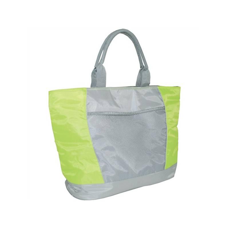 Chladící taška Calter plážová SP 15L stříbrná/zelená, chladící, taška, calter, plážová, 15l, stříbrná, zelená