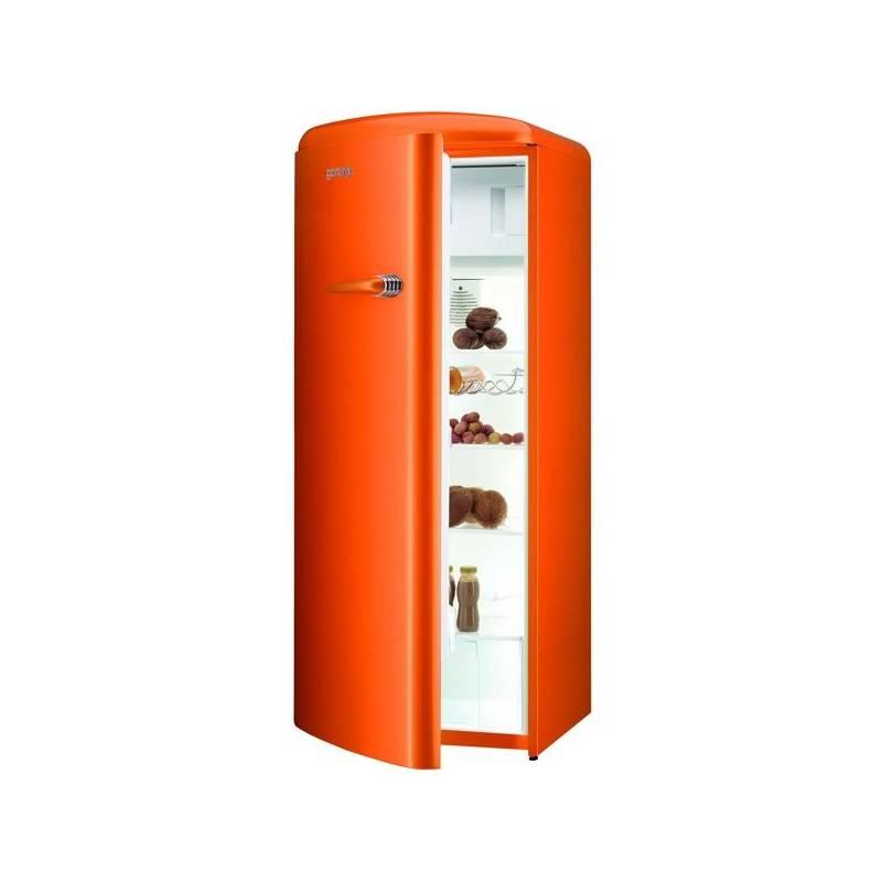 Chladnička Gorenje Retro RB 60299 OOL oranžová, chladnička, gorenje, retro, 60299, ool, oranžová