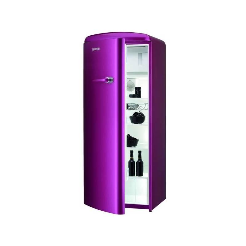 Chladnička Gorenje Retro RB 60299 OPL růžová, chladnička, gorenje, retro, 60299, opl, růžová