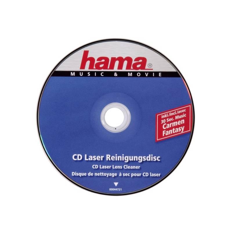 Čistící CD, DVD, miniDV Hama 1ks (44721), Čistící, dvd, minidv, hama, 1ks, 44721