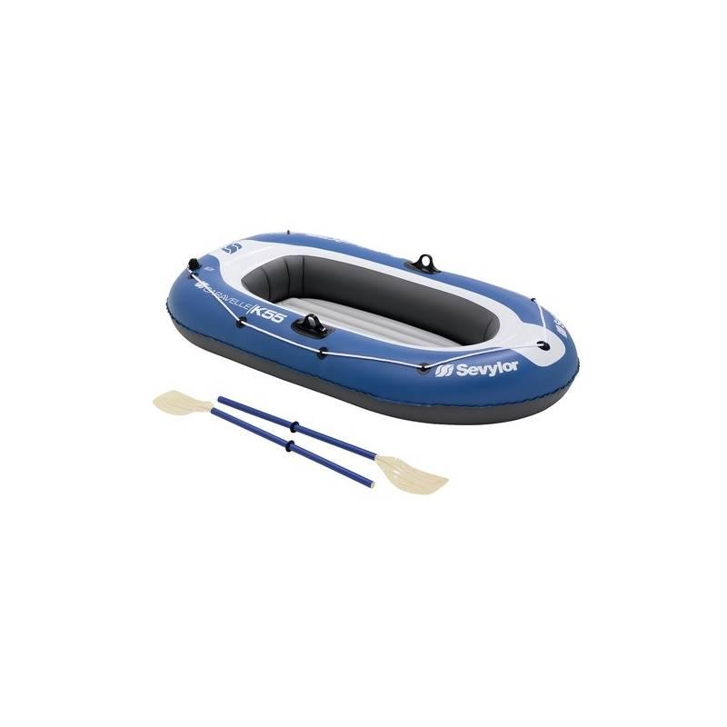 Kliknutím na obrázek zavřete stránku Člun nafukovací Sevylor CARAVELLE™ KK 55 - 1+1 (rozměr 192x108 cm, nosnost 120 kg), hmotnost 3,8 kg, včetně dvou vesel, nožní pumpy, přepravního vaku, Člun, nafukovací, sevylor, caravelle, rozměr, 192x108