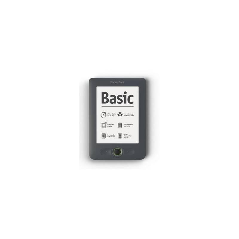 Čtečka e-knih Pocket Book Basic New 613 (PocketBook Basic NEW 613) černá (vrácené zboží 4586003814), Čtečka, e-knih, pocket, book, basic, new, 613, pocketbook, new, černá