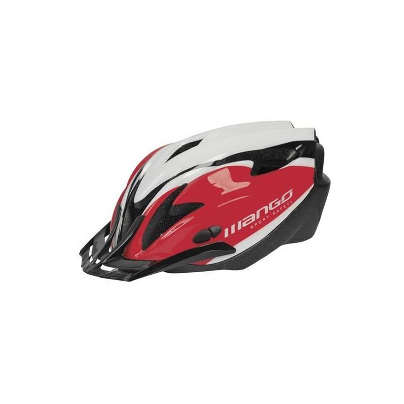 Cyklistická helma Mango SPRINT, vel. L/XL 57-61 cm - červená, cyklistická, helma, mango, sprint, vel, 57-61, červená