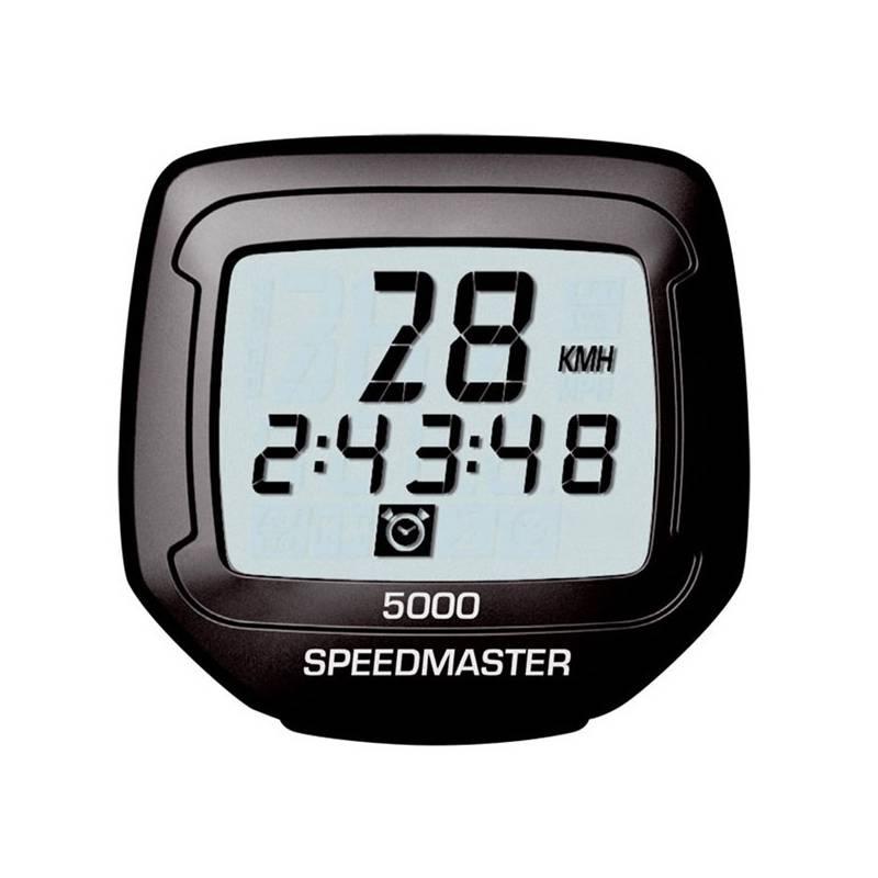 Cyklopočítač Sigma Sport SPEEDMASTER 5000 černý, cyklopočítač, sigma, sport, speedmaster, 5000, černý