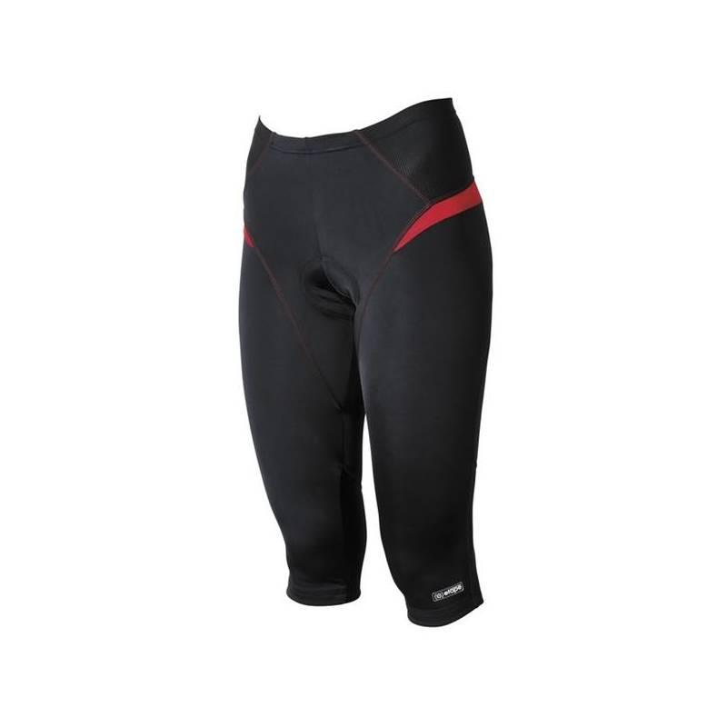 Dámské cyklistické kalhoty Etape NATTY 3/4, vel. XXL - černá/červená, dámské, cyklistické, kalhoty, etape, natty, vel, xxl, černá, červená