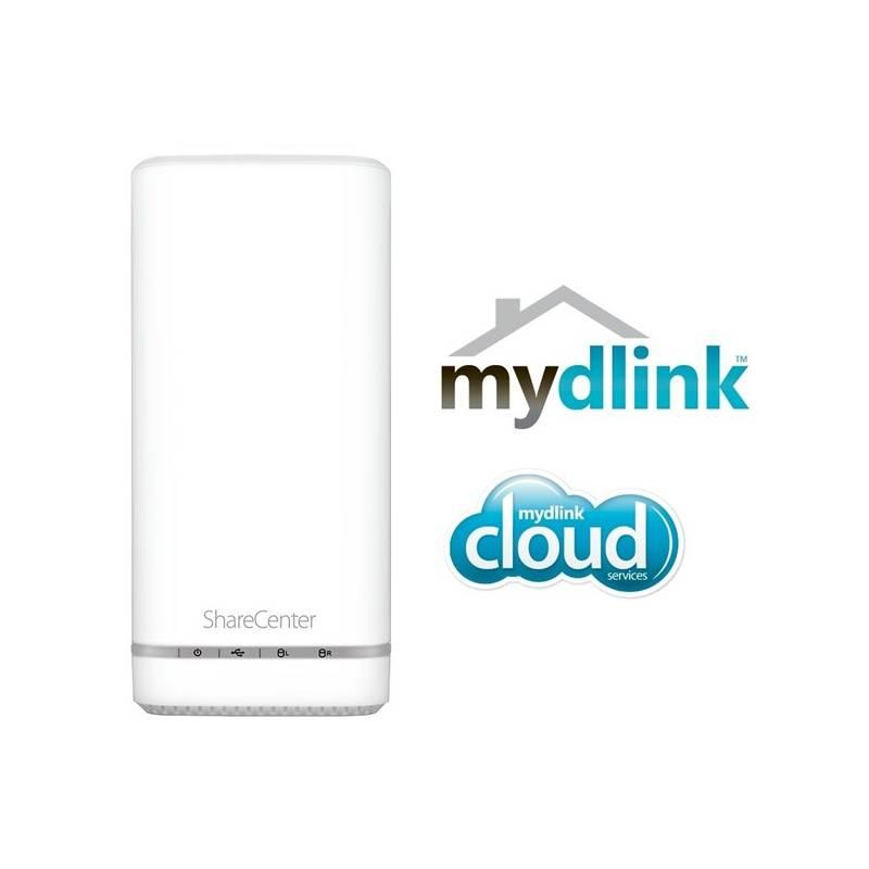 Datové uložiště (NAS) D-Link DNS-327L ShareCenter+ Cloud (DNS-327L) bílé, datové, uložiště, nas, d-link, dns-327l, sharecenter, cloud