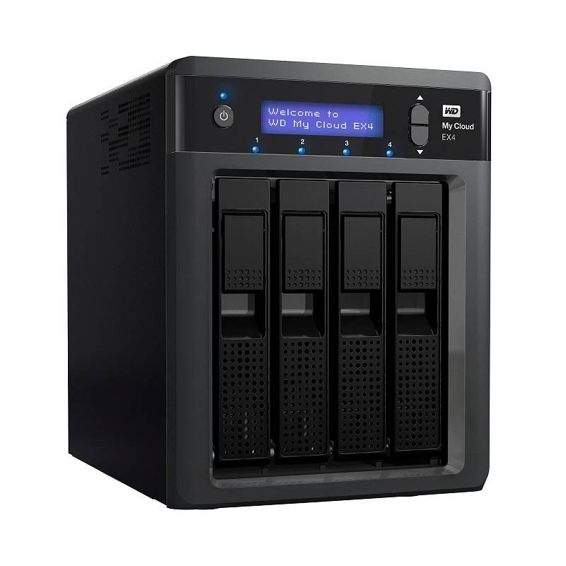 Datové uložiště (NAS) Western Digital My Cloud EX4 0TB (WDBWWD0000NBK-EESN), datové, uložiště, nas, western, digital, cloud, ex4, 0tb, wdbwwd0000nbk-eesn