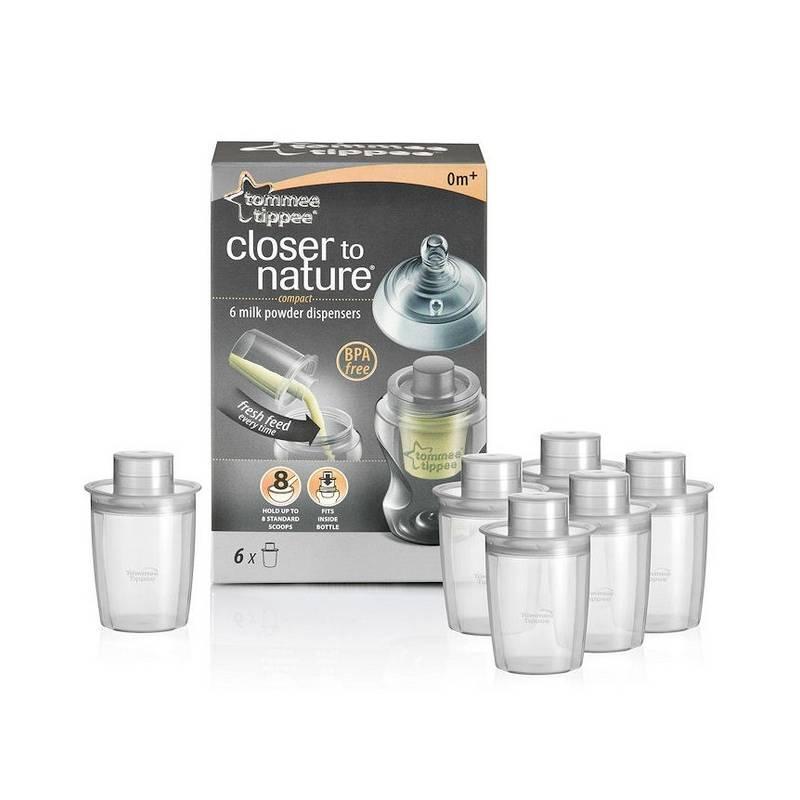 Dávkovač sušeného mléka Tommee Tippee C2N, 6 ks, dávkovač, sušeného, mléka, tommee, tippee, c2n