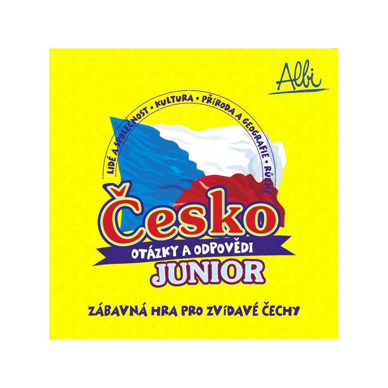 Desková hra Albi Česko JUNIOR, desková, hra, albi, Česko, junior