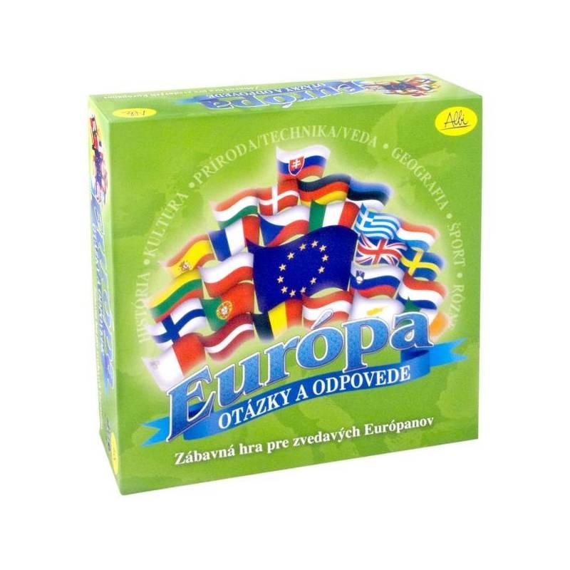 Desková hra Albi Európa - otázky a odpovede, desková, hra, albi, európa, otázky, odpovede