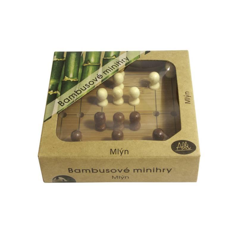 Desková hra Albi Mini bambus - Mlýn, desková, hra, albi, mini, bambus, mlýn