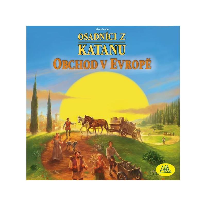 Desková hra Albi Osadníci - Obchod v Evropě, desková, hra, albi, osadníci, obchod, evropě