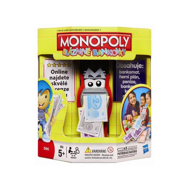 Desková hra Hasbro Bláznivé bankovky - nová verze CZ, desková, hra, hasbro, bláznivé, bankovky, nová, verze