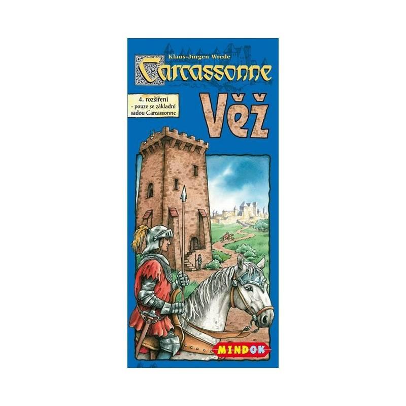 Desková hra Mindok Carcassonne - rozšíření 4 (Věž), desková, hra, mindok, carcassonne, rozšíření, věž