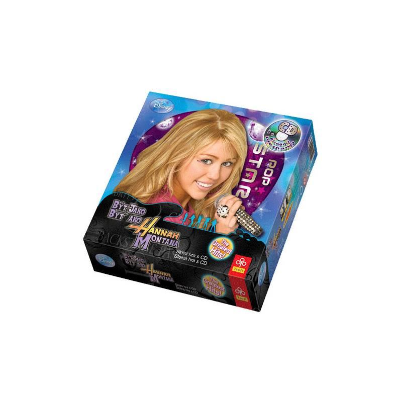 Desková hra TREFL Být jako Hannah Montana+CD, desková, hra, trefl, být, jako, hannah, montana