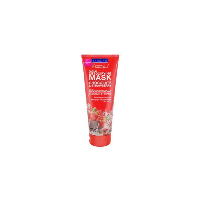 Detoxikační pleťová maska s čokoládou a jahodou (Facial Detoxifying Mask Chocolate & Strawberry) 150 ml, detoxikační, pleťová, maska, čokoládou, jahodou, facial, detoxifying