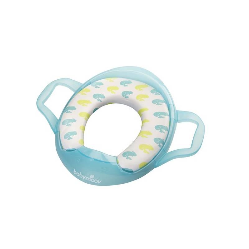 Dětské WC sedátko Babymoov SOFT s úchyty modré, dětské, sedátko, babymoov, soft, úchyty, modré