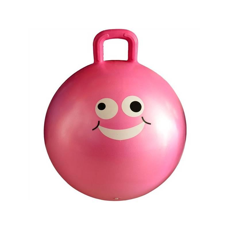 Dětský skákací míč Lifefit JUMPING BALL 45 cm, růžový, dětský, skákací, míč, lifefit, jumping, ball, růžový