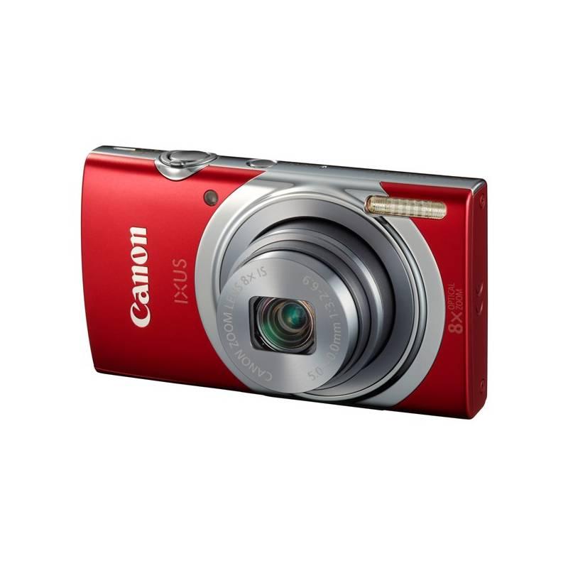 Digitální fotoaparát Canon IXUS 150 IS červený, digitální, fotoaparát, canon, ixus, 150, červený