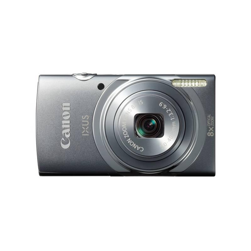 Digitální fotoaparát Canon IXUS 150 IS šedý, digitální, fotoaparát, canon, ixus, 150, šedý