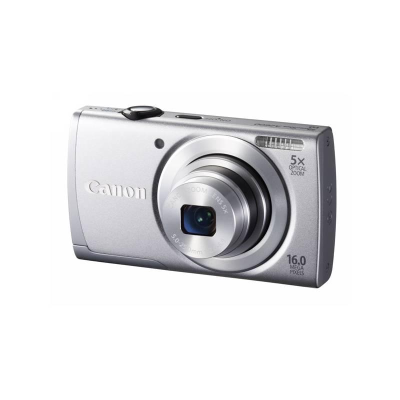 Digitální fotoaparát Canon PowerShot A2600 (8158B011) stříbrný, digitální, fotoaparát, canon, powershot, a2600, 8158b011, stříbrný