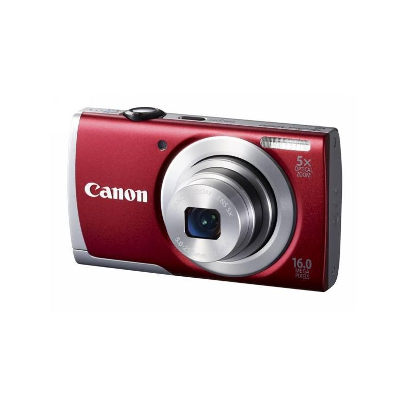 Digitální fotoaparát Canon PowerShot A2600 (8159B011) červený, digitální, fotoaparát, canon, powershot, a2600, 8159b011, červený