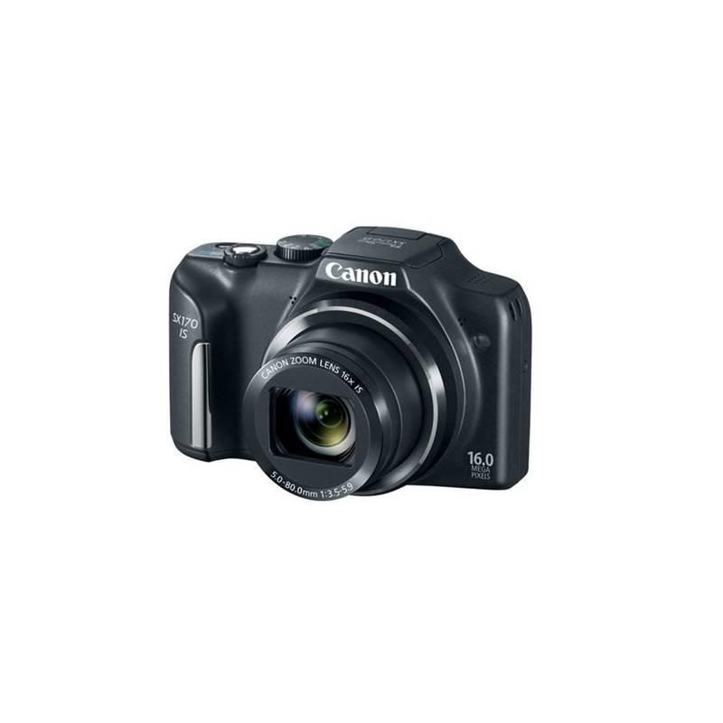 Digitální fotoaparát Canon PowerShot SX170 IS černý, digitální, fotoaparát, canon, powershot, sx170, černý