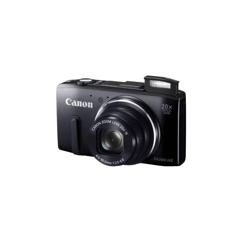 Digitální fotoaparát Canon PowerShot SX280 HS (8224B012) černý, digitální, fotoaparát, canon, powershot, sx280, 8224b012, černý
