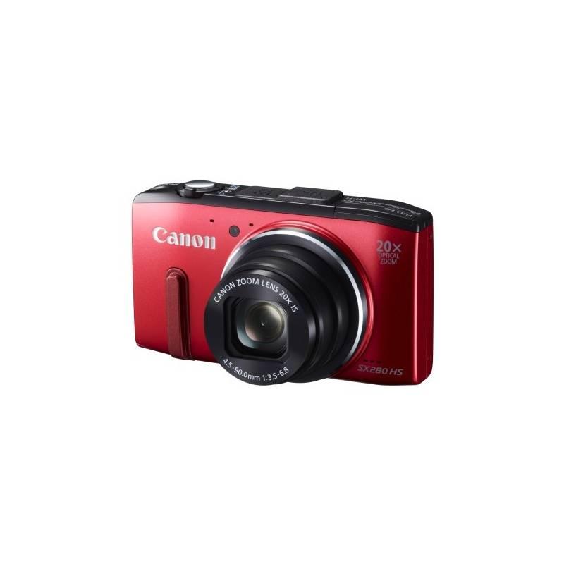 Digitální fotoaparát Canon PowerShot SX280 HS červený, digitální, fotoaparát, canon, powershot, sx280, červený