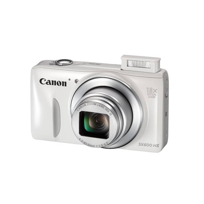 Digitální fotoaparát Canon PowerShot SX600 HS bílý, digitální, fotoaparát, canon, powershot, sx600, bílý