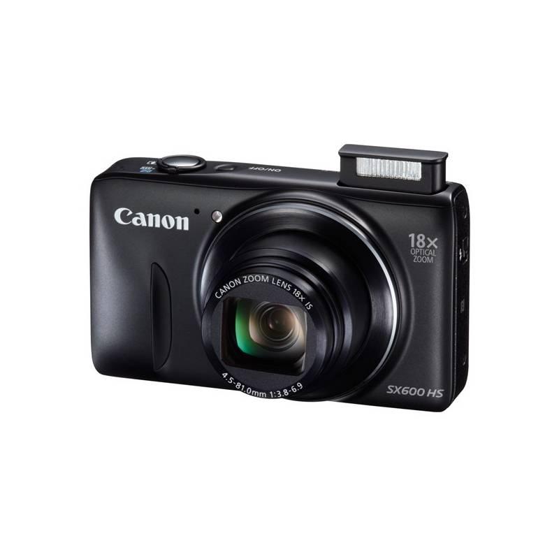 Digitální fotoaparát Canon PowerShot SX600 HS černý, digitální, fotoaparát, canon, powershot, sx600, černý