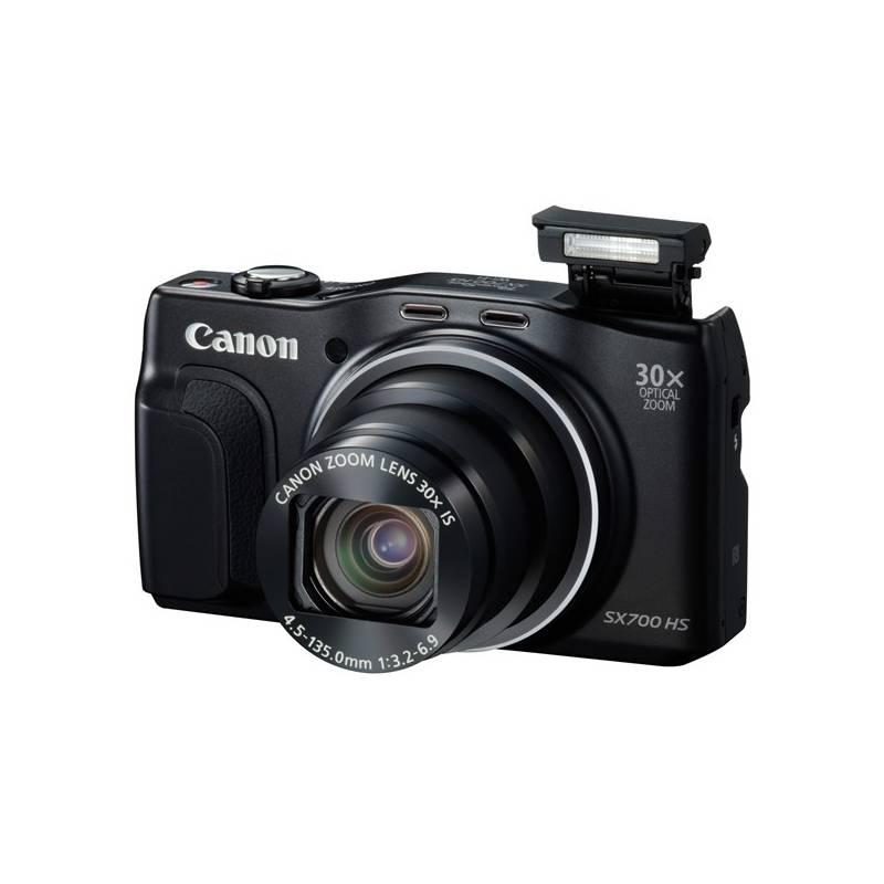 Digitální fotoaparát Canon PowerShot SX700 HS černý, digitální, fotoaparát, canon, powershot, sx700, černý