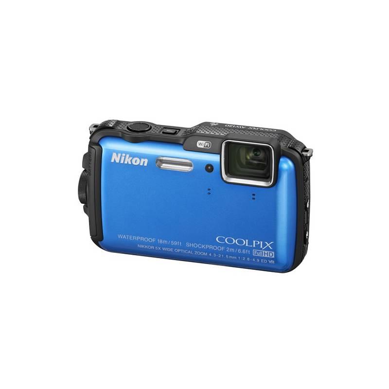 Digitální fotoaparát Nikon Coolpix AW120 modrý, digitální, fotoaparát, nikon, coolpix, aw120, modrý