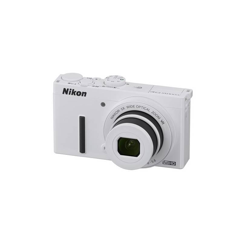 Digitální fotoaparát Nikon Coolpix P340 bílý, digitální, fotoaparát, nikon, coolpix, p340, bílý